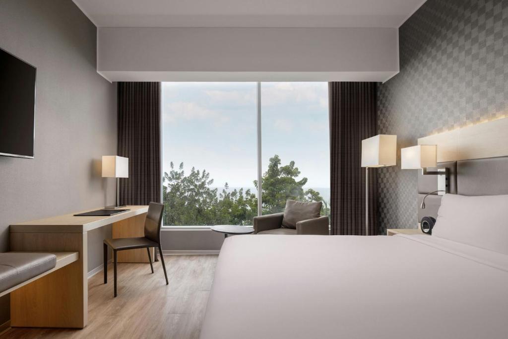 Postel nebo postele na pokoji v ubytování AC Hotel by Marriott Lima Miraflores
