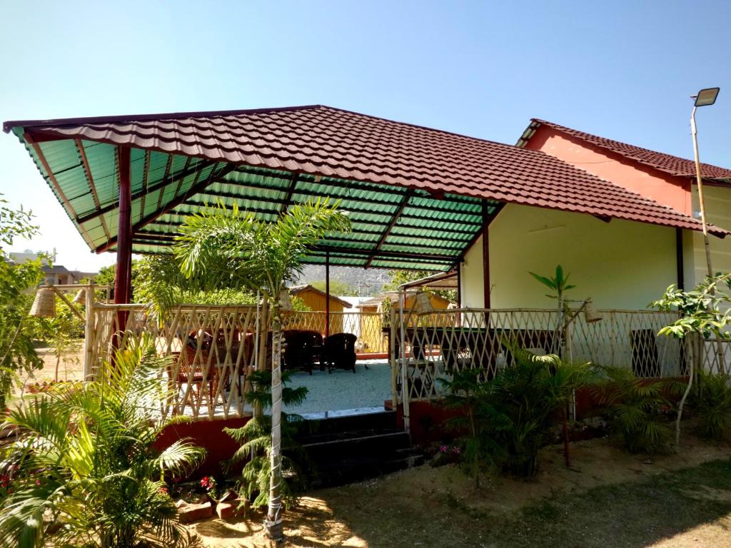 Zahrada ubytování Radha Kunj Resort Pushkar