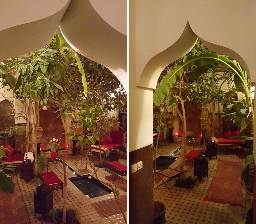 Posezení v ubytování Riad Jenaï L'Authentique