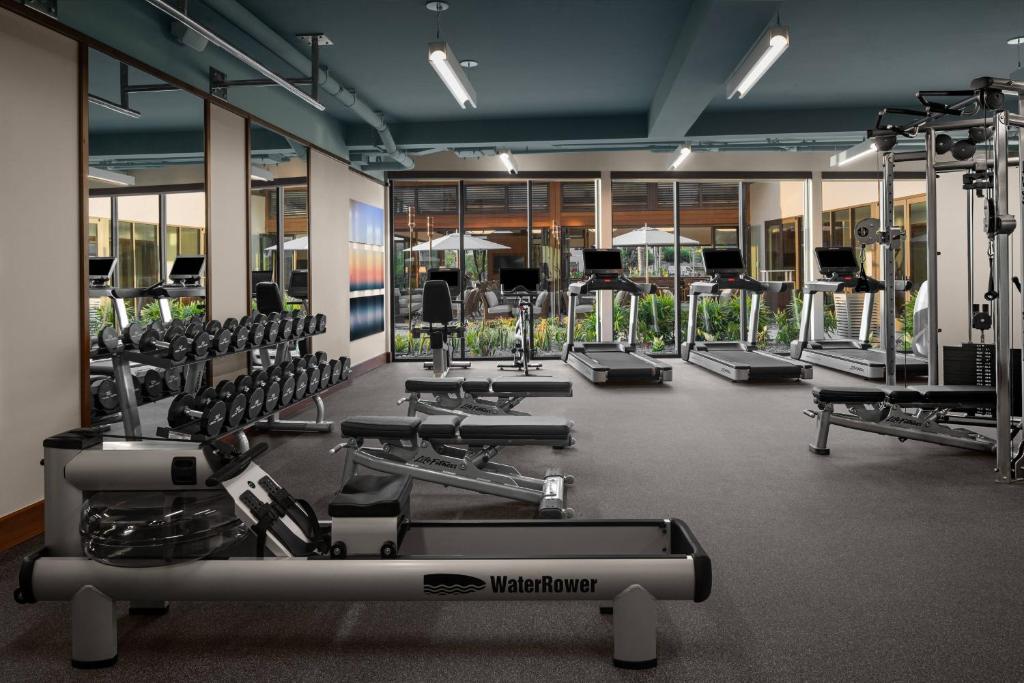 Fitness centrum a/nebo fitness zařízení v ubytování AC Hotel by Marriott Maui Wailea