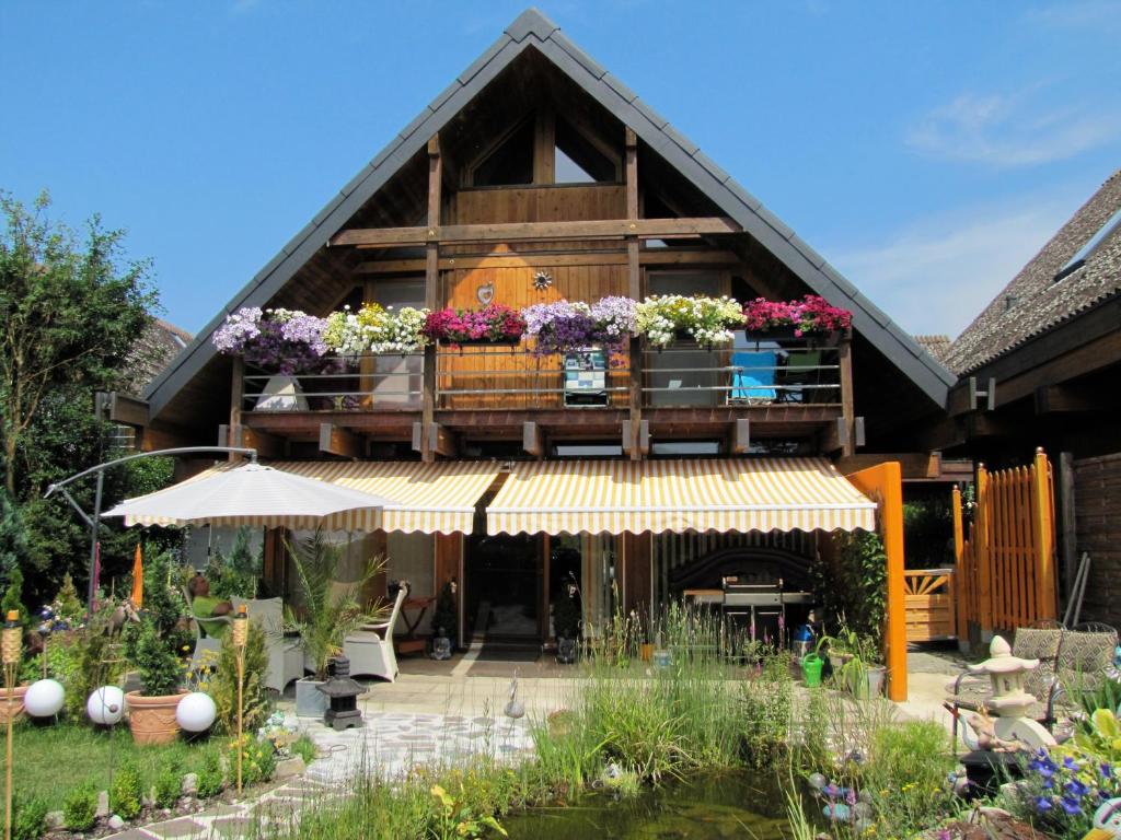 Zahrada ubytování B&B Stein am Rhein