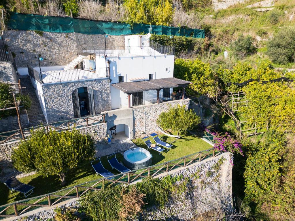 Zahrada ubytování La Cascina - Villa Nenno
