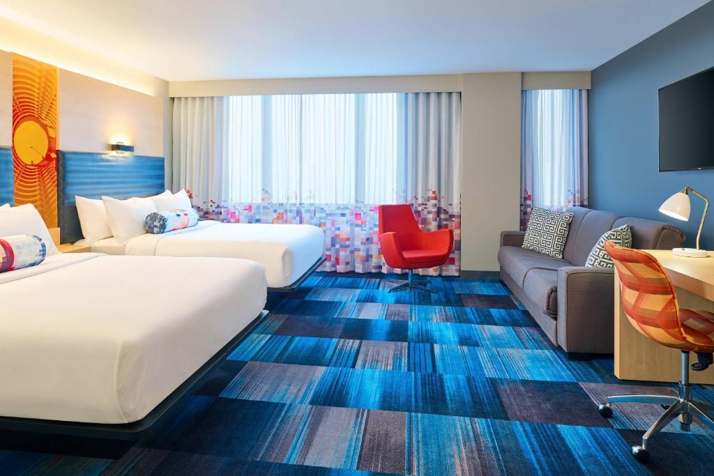 Aloft South Bend - Savvy, Chambre D'amis, 2 Reine
