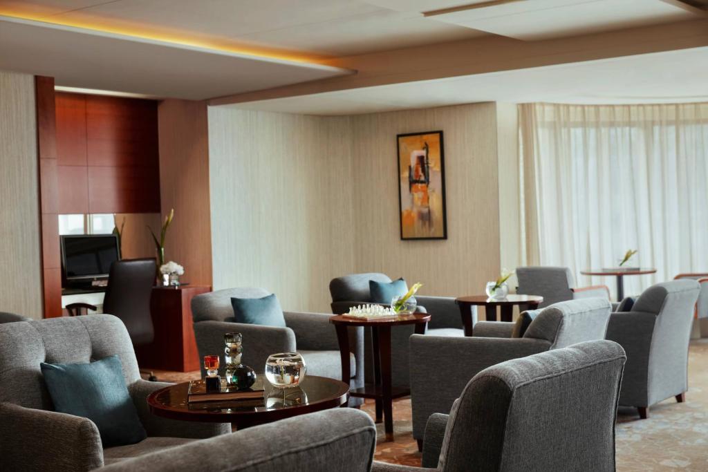Istumisnurk majutusasutuses Renaissance Wuhan Hotel
