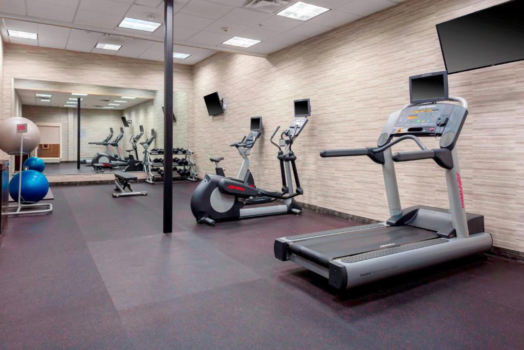 Fitness centrum a/nebo fitness zařízení v ubytování Courtyard by Marriott Killeen
