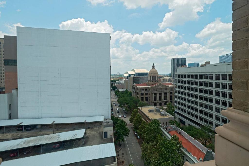 a view of a city from a building at Hotel ICON, Autograph Collection in Houston
