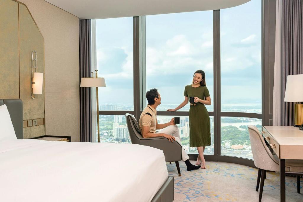 Phòng Club Giường Cỡ King Với Tầm Nhìn Toàn Cảnh - Quyền Sử Dụng Club Lounge