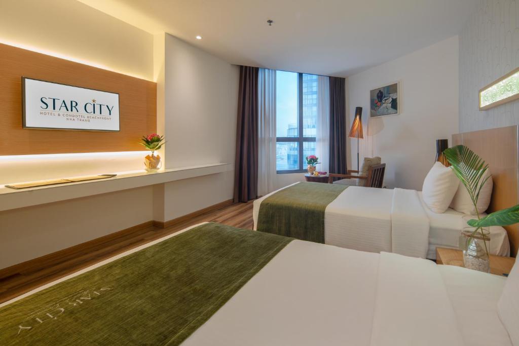 Phòng Deluxe 2 Giường Đơn Nhìn Ra Biển