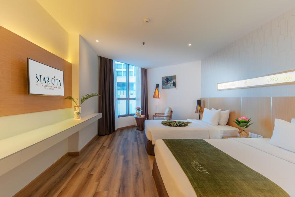 Phòng Deluxe 2 Giường Đơn Nhìn Ra Biển