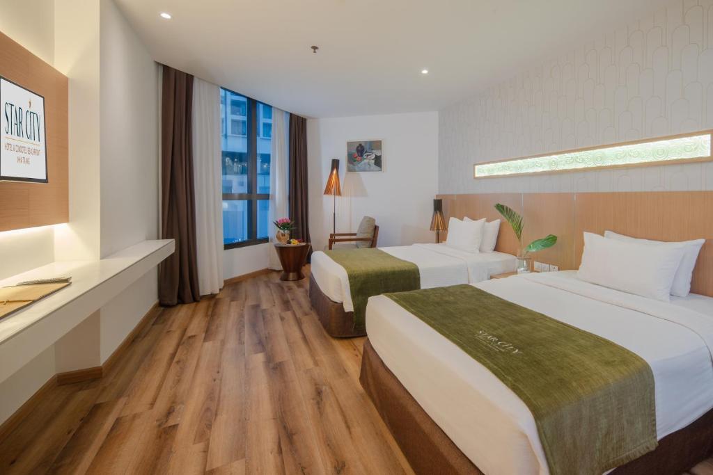 Phòng Deluxe 2 Giường Đơn Nhìn Ra Biển