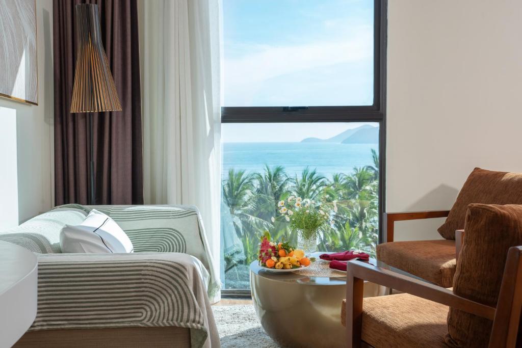 Phòng 2 Giường Đơn Nhìn Ra Biển