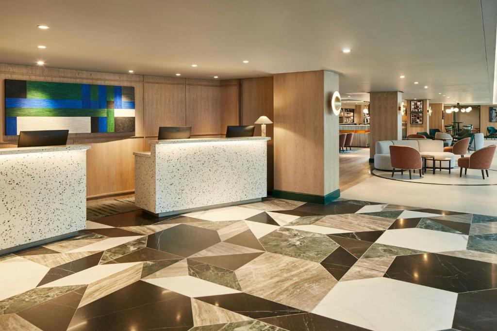 Posezení v ubytování Manchester Marriott Hotel Piccadilly