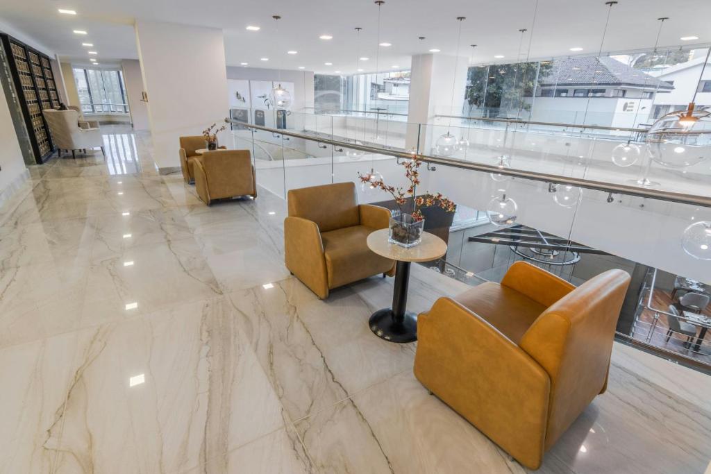 Posezení v ubytování Sheraton Quito