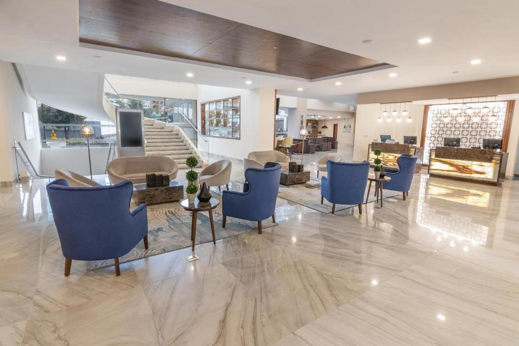 Posezení v ubytování Sheraton Quito