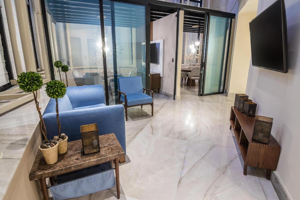 TV a/nebo společenská místnost v ubytování Sheraton Quito