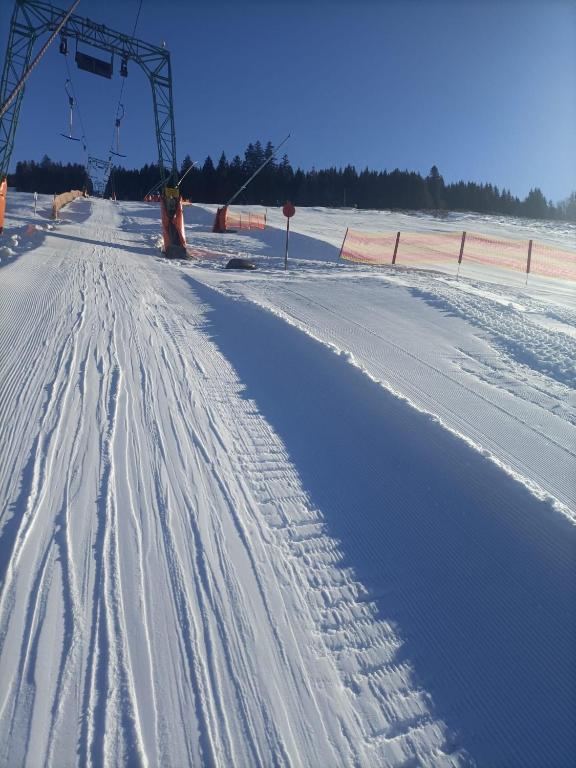 Schöne Aussicht v zimě