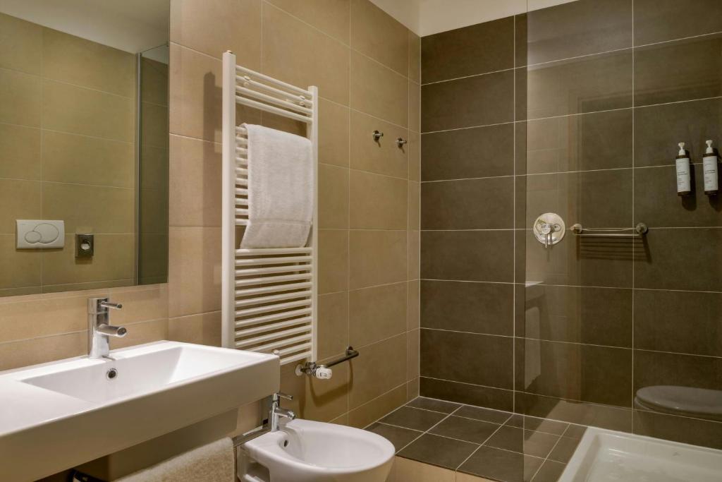 Koupelna v ubytování AC Hotel by Marriott Milan Sesto