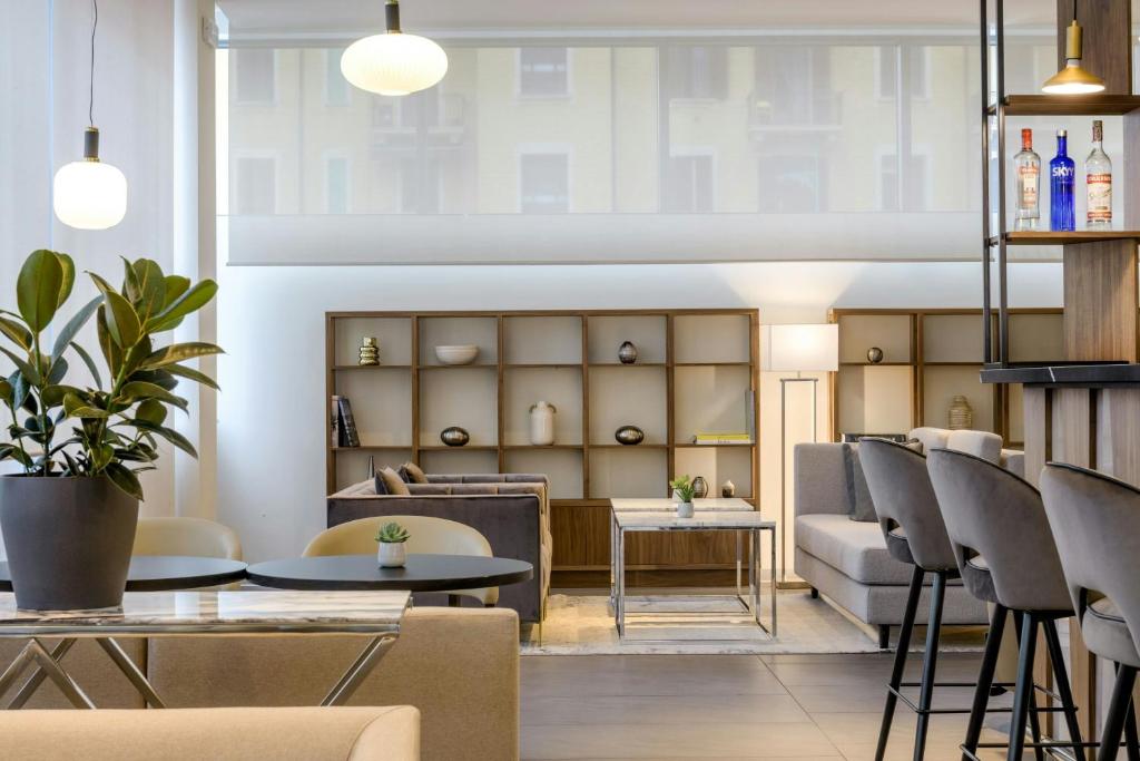 Posezení v ubytování AC Hotel by Marriott Milan Sesto
