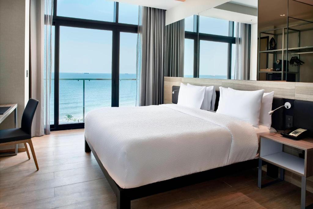 Postel nebo postele na pokoji v ubytování AC Hotel by Marriott Veracruz
