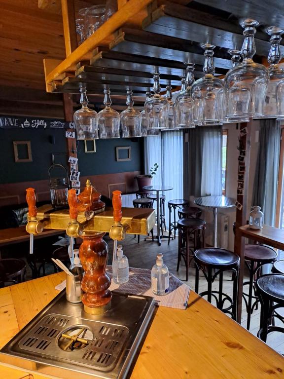 Restaurace v ubytování Hotel Chalet du Crey