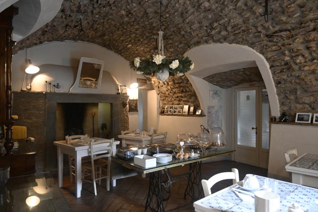 Część wypoczynkowa w obiekcie Bed and Breakfast Casa del Nonno