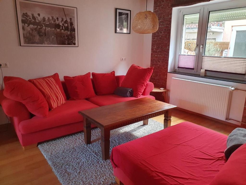 Posezení v ubytování Haus Zwanzig