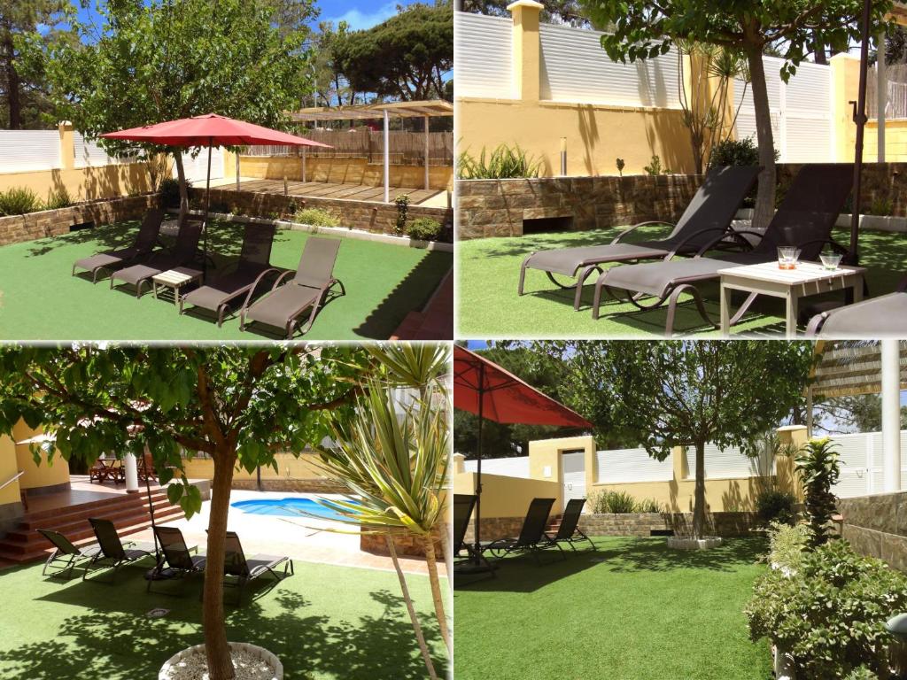 Ogród w obiekcie Playa Eucaliptos 1A
