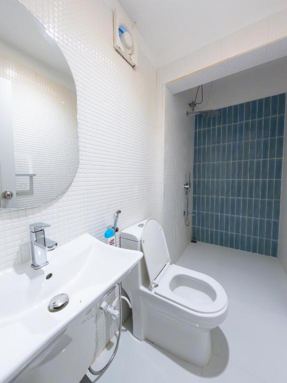 Koupelna v ubytování Noorani Retreat Dhiffushi