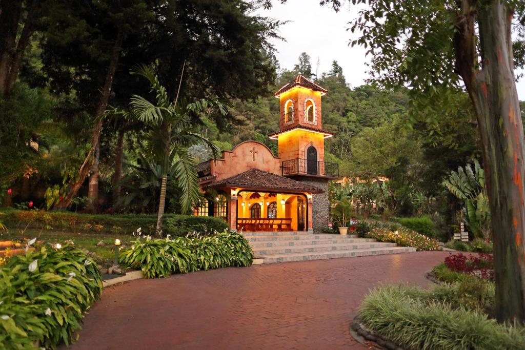 Zahrada ubytování Valle Escondido Wellness Resort