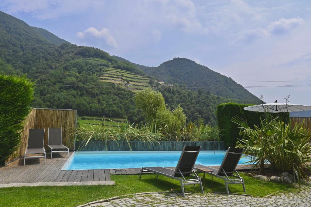 Widok na góry z tego obiektu B&B