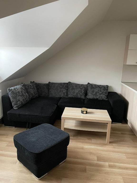 Posezení v ubytování Sladký apartmán