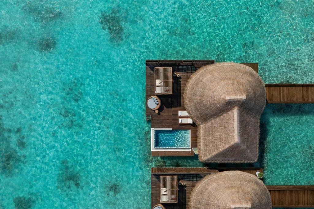 Bazén v ubytování W Maldives nebo v jeho okolí