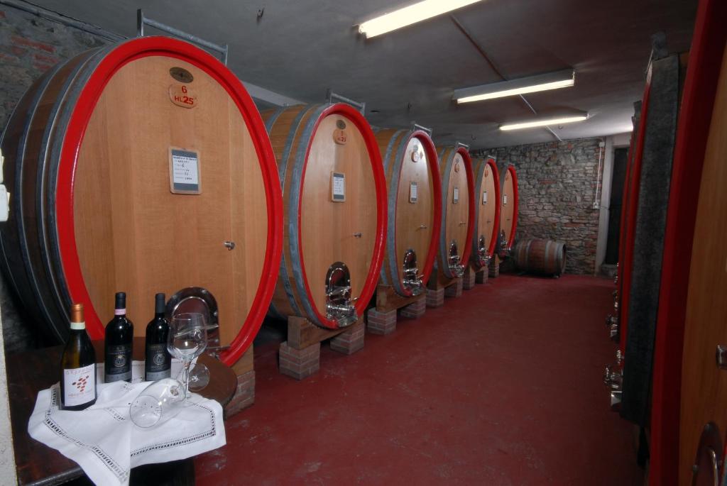 Nápoje v ubytování Agriturismo I Grappoli