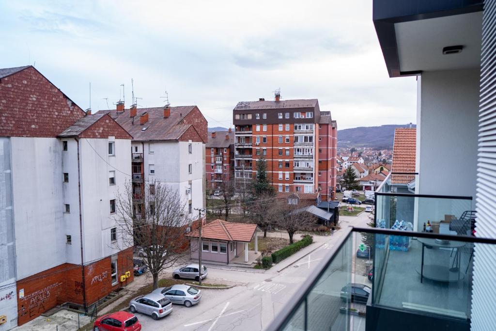 Budova, kde se apartmán nachází