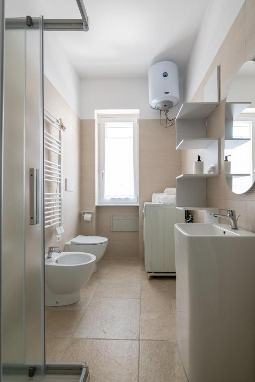 Koupelna v ubytování Riva Vieste Suites