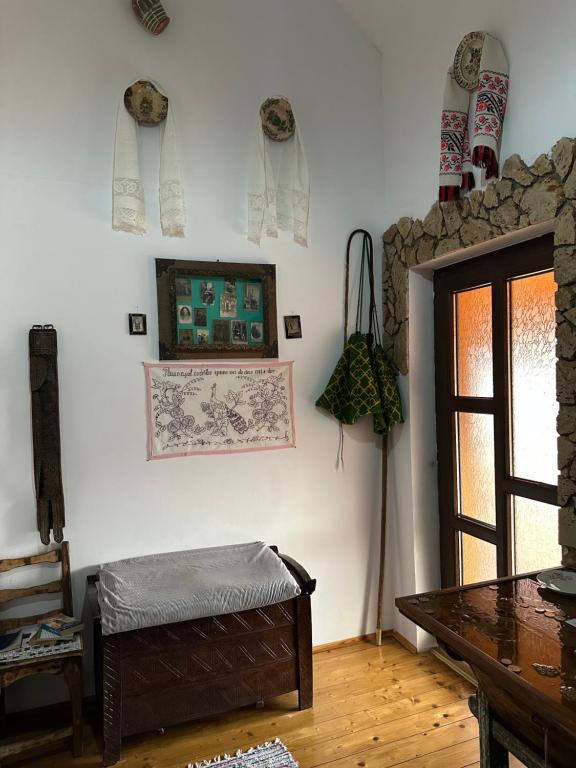 Posezení v ubytování Casa Cezara