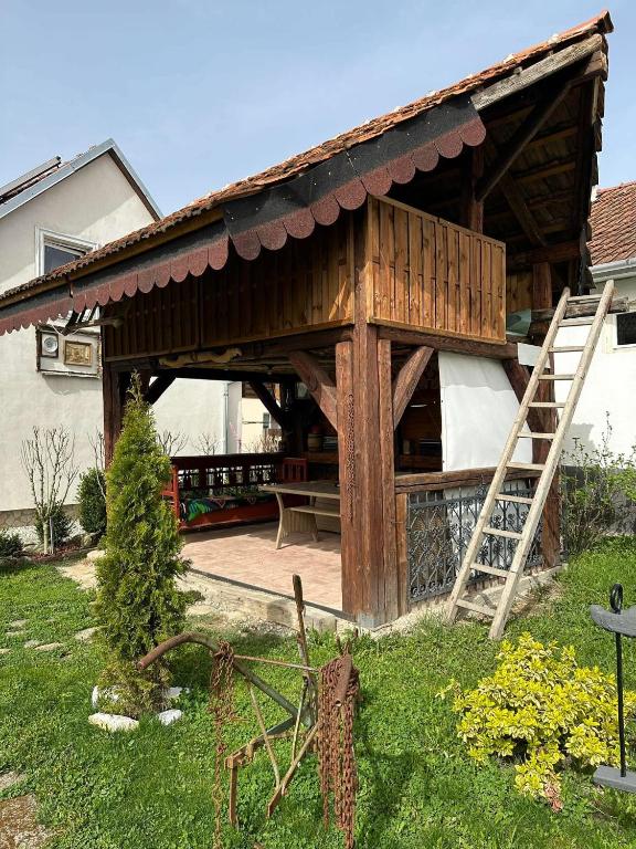 Zahrada ubytování Casa Cezara