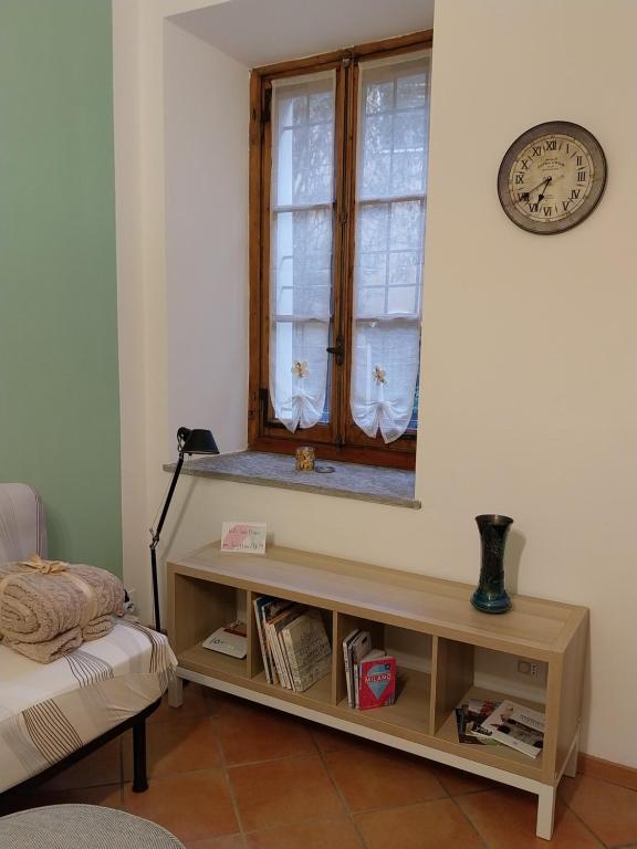 Postel nebo postele na pokoji v ubytování il salottino