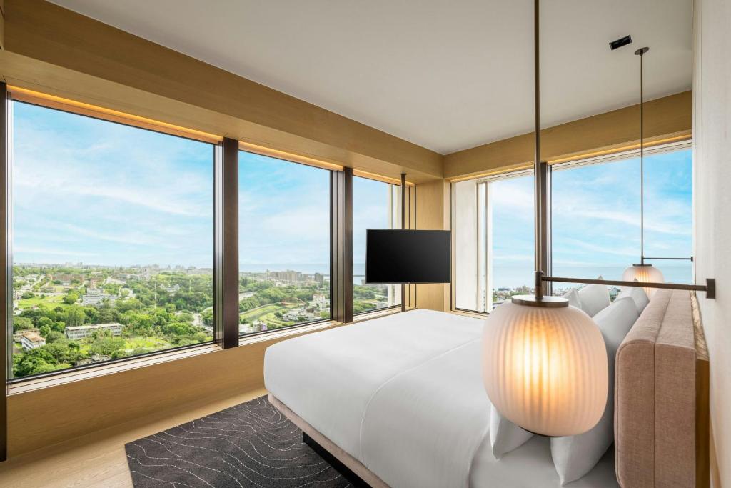 TV a/nebo společenská místnost v ubytování Le Meridien Hualien Resort