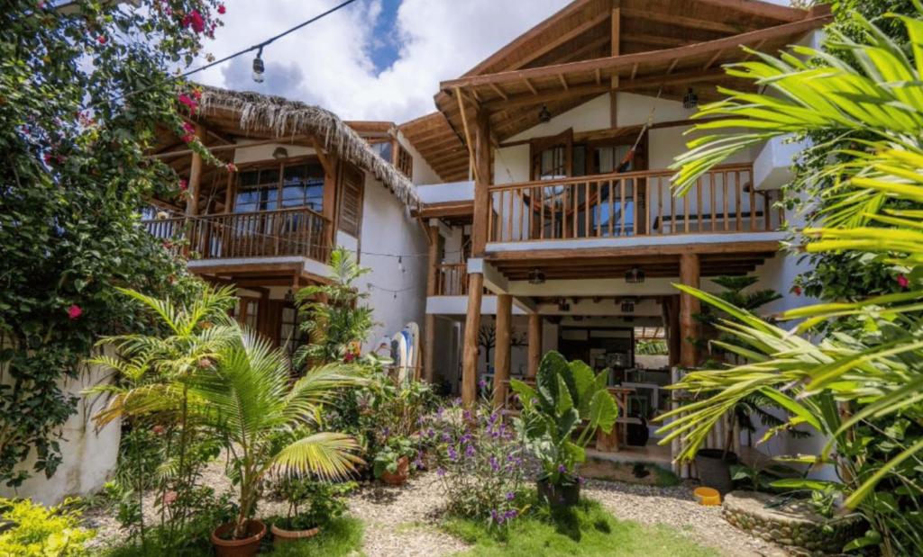 Zahrada ubytování Ganso & Búho