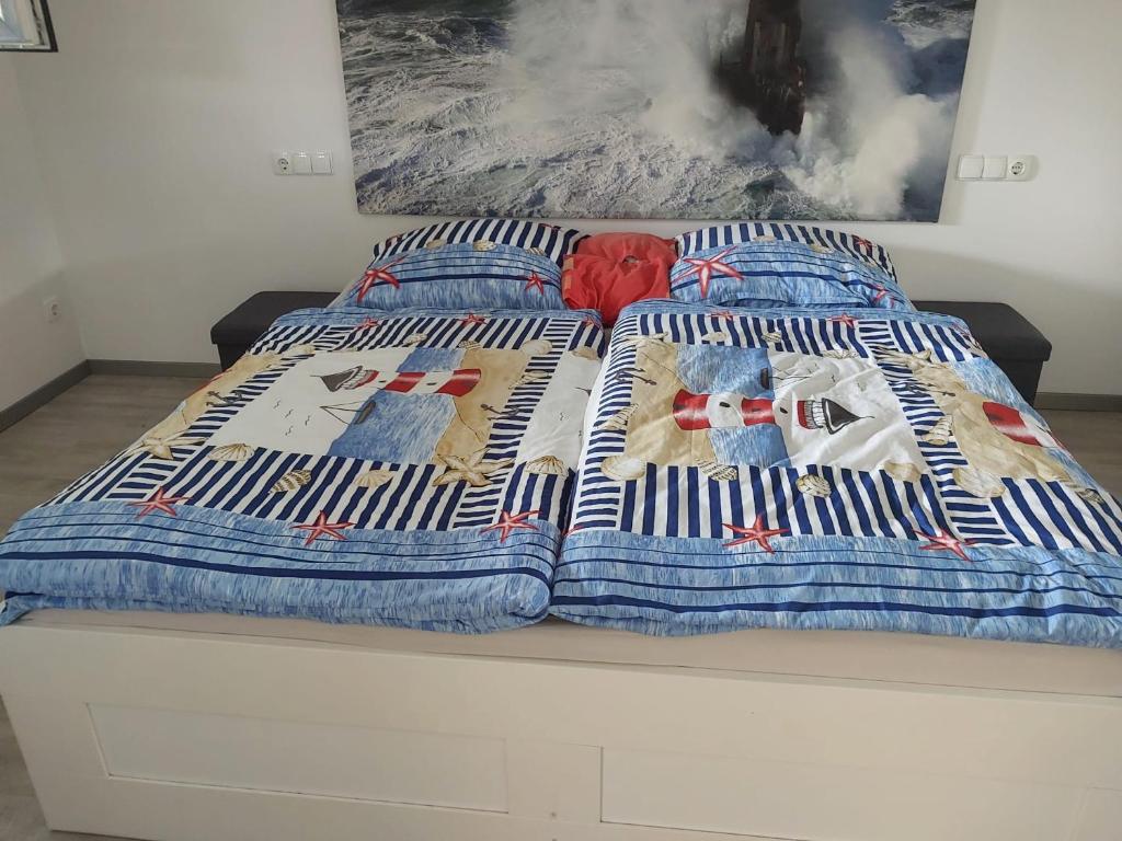 Posteľ alebo postele v izbe v ubytovaní Apartament Lidia