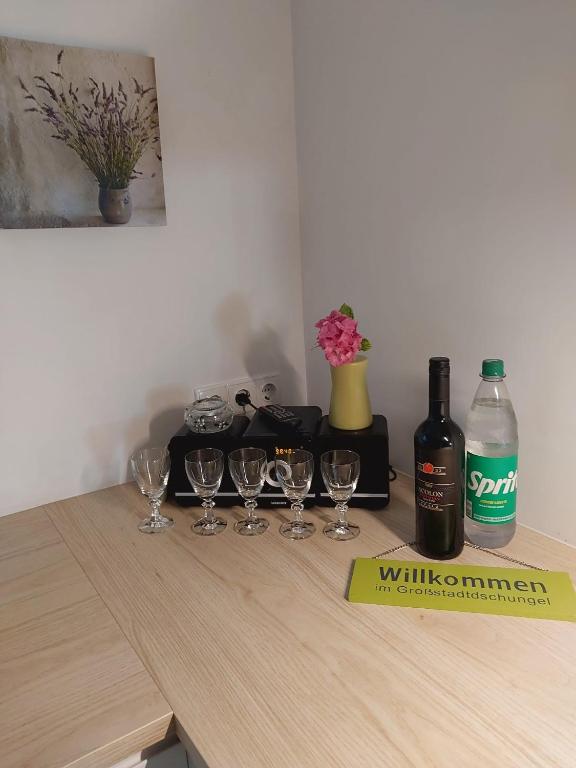 Nápoje v ubytovaní Apartament Lidia