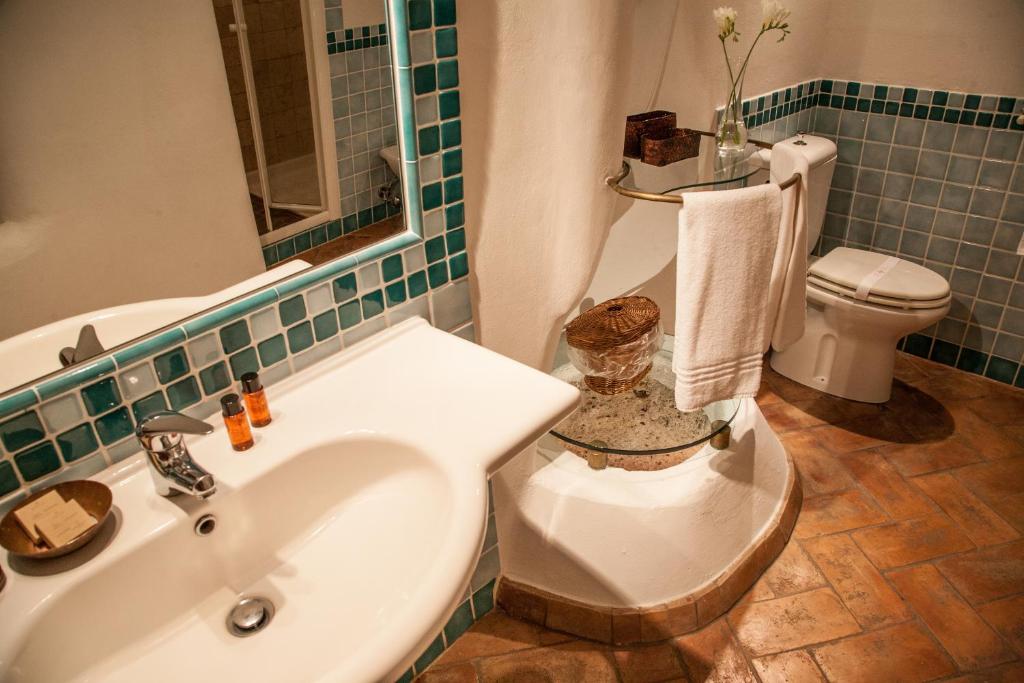 A bathroom at La Casa Degli Archi