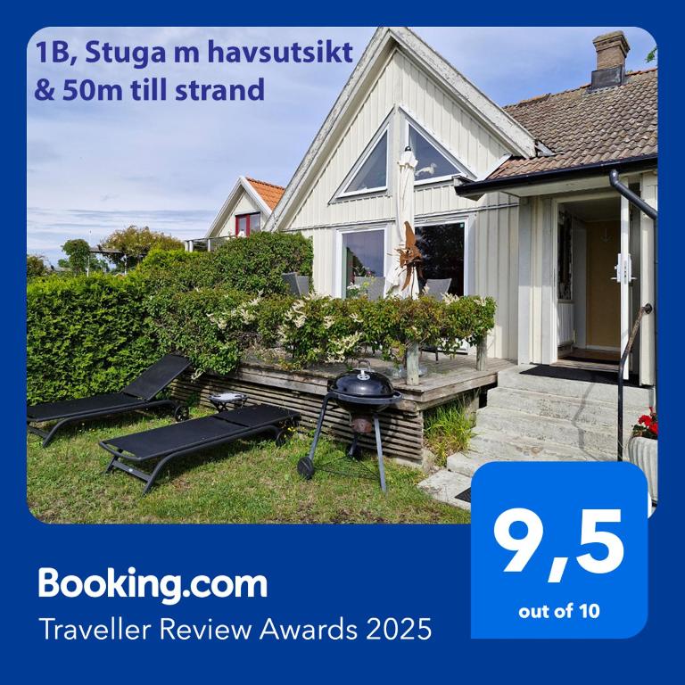 Fotografie z fotogalerie ubytování 1B, Stuga m havsutsikt & 50m till strand v destinaci Byxelkrok