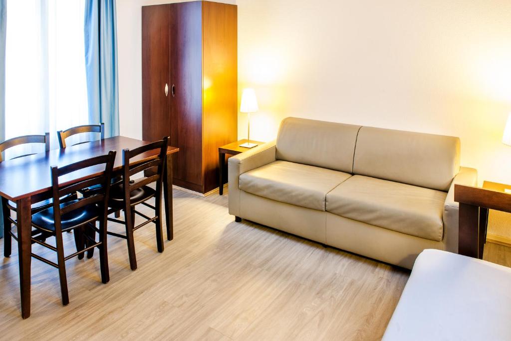 Zona de estar de Appart'hôtel Saint Jean