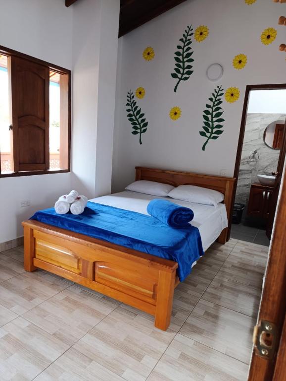 Postel nebo postele na pokoji v ubytování Hotel Macao