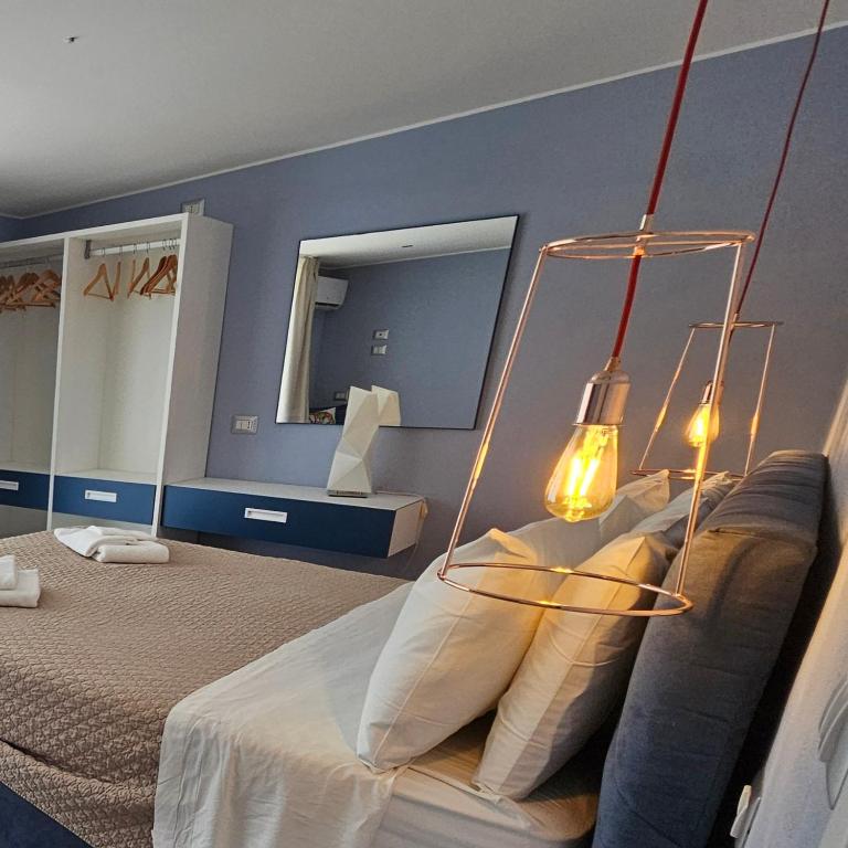 Postel nebo postele na pokoji v ubytování Stella-Guesthouse