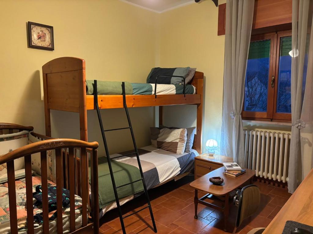 Postel nebo postele na pokoji v ubytování Lecine 73