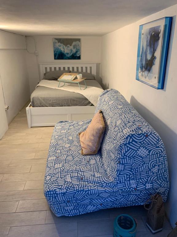 Postel nebo postele na pokoji v ubytování apt bonker