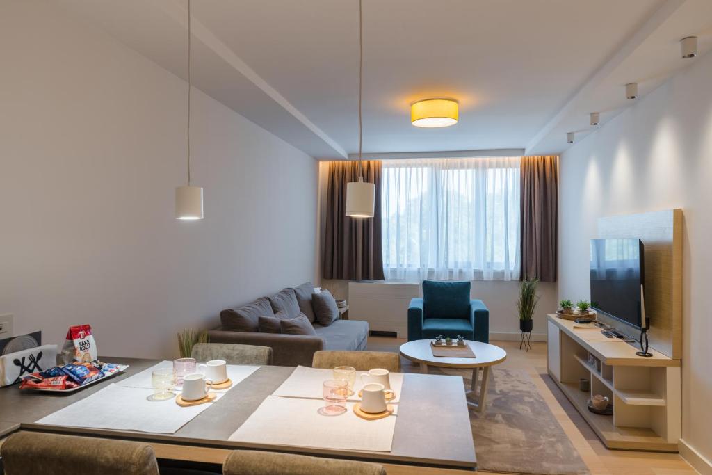 CENTRAL Stars Apartments & Free parking - One-Bedroom Apartment With City View